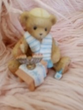 Cherished Teddies "Celebrate With The Light Of Love" Bear Lighting Menorah 2005