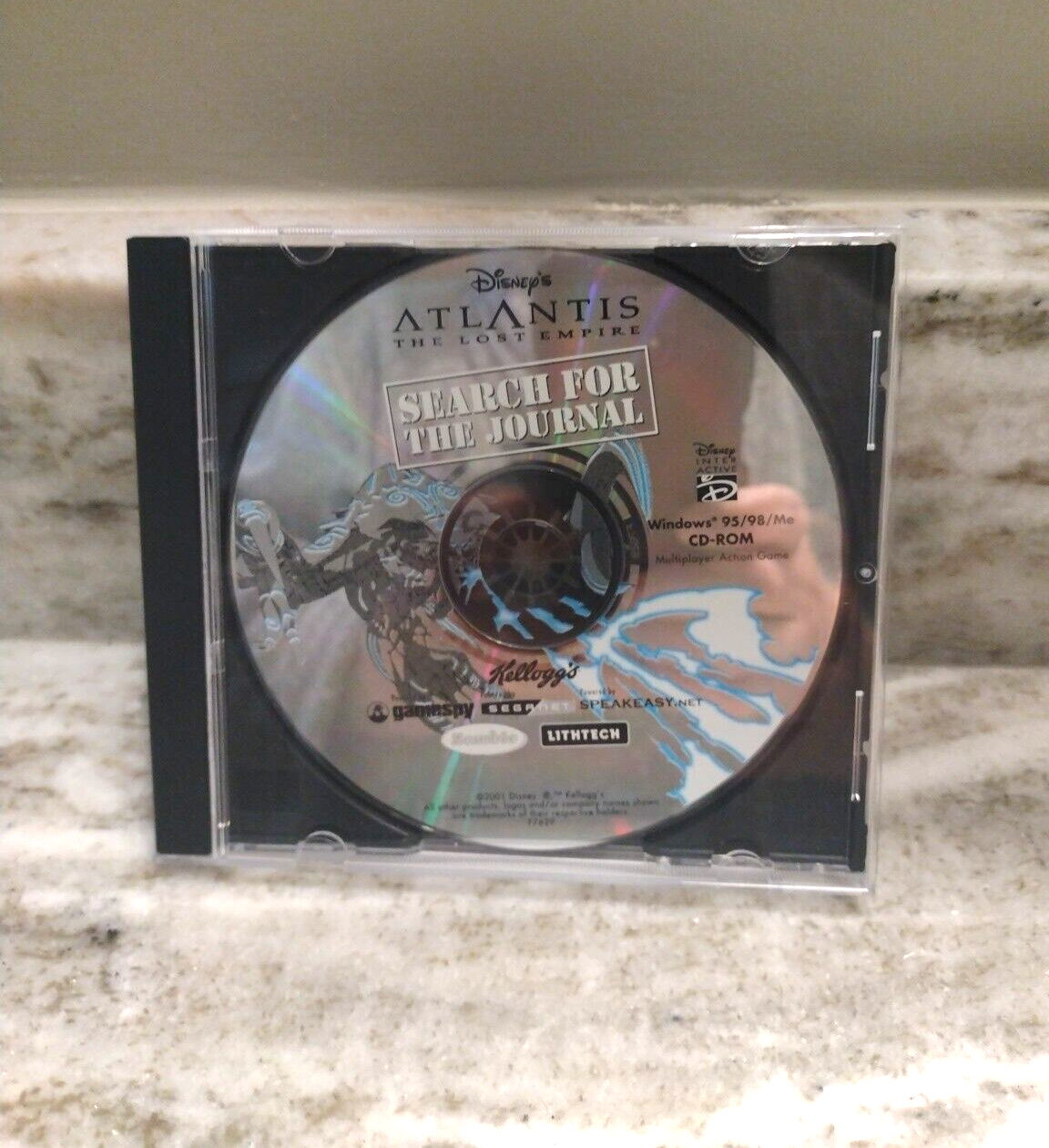 Disney 2001 Atlantis the lost empire Search for The Journal Cd-rom game ...