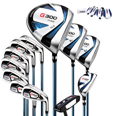 PGM Complete Golf Club Set 12 Pieces Only Golf Clubs for man without Golf bag