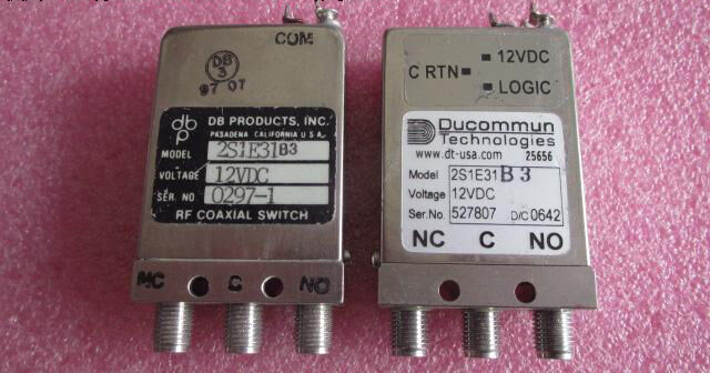1pc 2S1E31 ducommun 18GHz 450W single pole double throw RF coaxial switch #F7