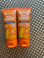 NEW LOT OF 2 Zesty Paws Cat Mousse Chicken 8-in-1 Multivitamin, 3 oz, 6 oz