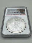 2012 (S) Silver Eagle $1 MS 69 NGC Toned Struck at San Francisco