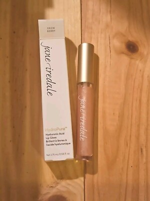 Jane Iredale HydroPure Hyaluronic Lip Gloss Snow Berry. Lip Gloss