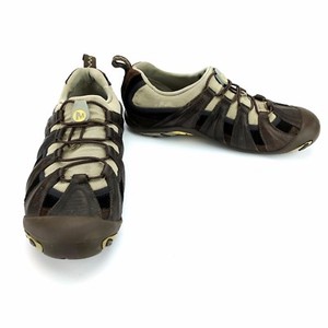 Merrell-Caper-Dune-Dark-Earth-Brown-Women-039-s-Athletic-Shoes-Sneaker-Size-7-GUC