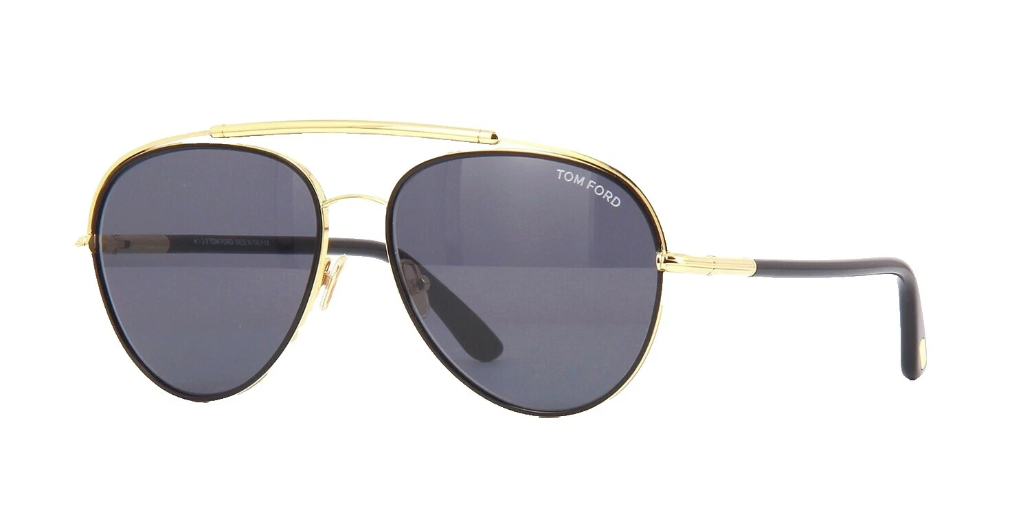 Gafas de sol polarizadas Tom Ford redondo para hombres