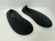 Vifuur Men's Black Non Slip Water Sock Sports Quick-Dry Aqua Shoes Size 44-45