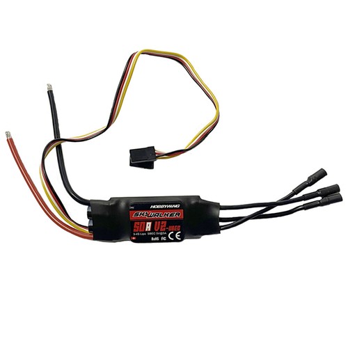 Hobbywing Skywalker 20A 30A 40A 50A 60A 80A 100A ESC 3-6s w/BEC For RC Airplane - Picture 10 of 26