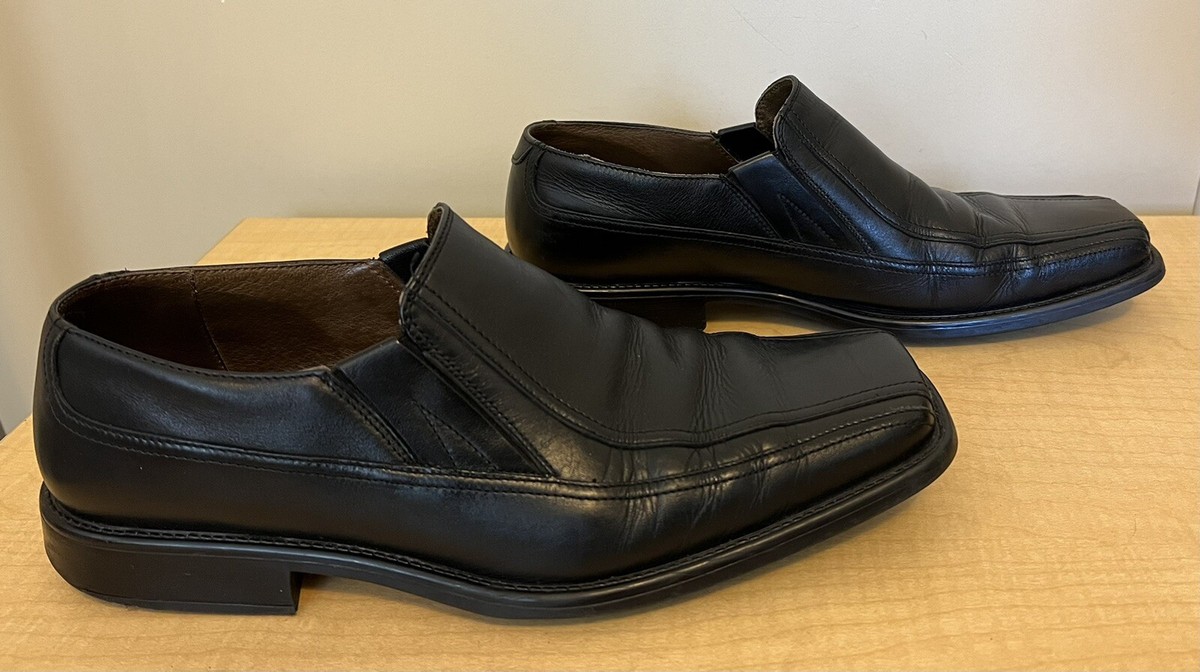 Nord Wall Street Collection Mens Black Leather Shoes Size 43  display picture 2