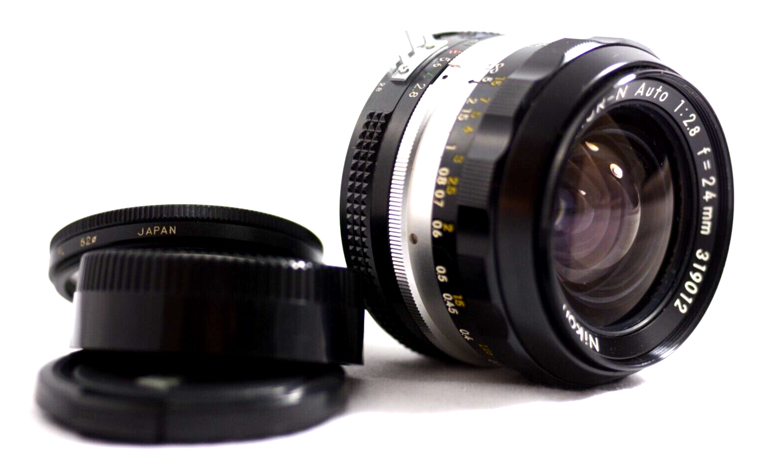 NIKON AI 24MM F2.8 NIKKOR-N WIDE ANGLE MF CAMERA LENS FOR SLR DSLR (EXCELLENT)