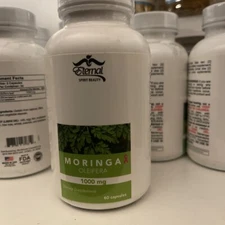 Moringa(60 caps) 1000 mg 🇺🇸 USA Seller(Eleva Tu Sistema Inmune)