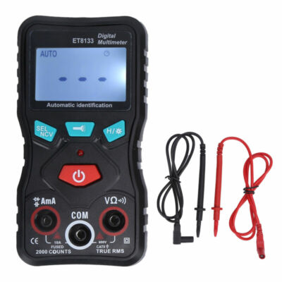 ET8133 Digital Multimeter for Voltage Current Capacitance Diode Buzzer Testing