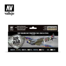 VALLEJO 71162 RAF colors Day Fighters 1941-1945 & P.R.U. [PAINT SET]