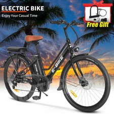 2025 E-Bike 26'' Electric Bike for Adults 500W Motor City Bicycle Commuter Ebike