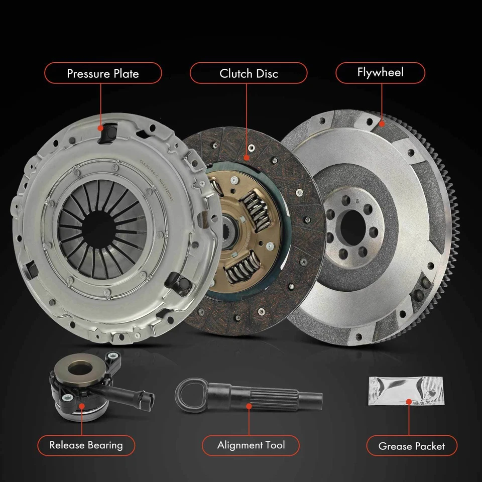 2x Kit de embrague de transmisión con volante para Mitsubishi Lancer Outlander Sport Foto 3 de 4