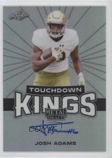 2018 Leaf Metal Draft Touchdown Kings Josh Adams #TK-JA2 Auto 0cz