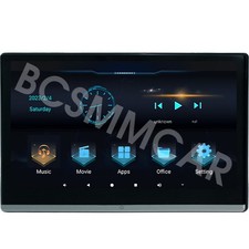 13.3in Car Headrest Monitor Touch Screen Bluetooth Stereo Video Player WIFI FM