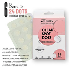 Hydrocolloid Acne Patches Invisible Spot Stickers Overnight Pimple Zit Treatment