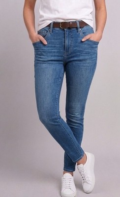 PAIGE Verdugo Ankle Ultra Skinny Jeans Blue Wash Size 29
