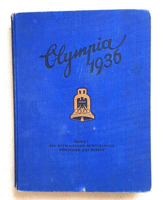 Olympia 1936 Band I Olympische Winterspiele Buch Sammelalbum