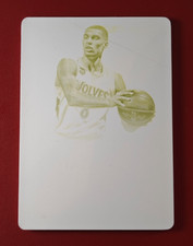 2015-16 Panini Flawless Premium Ink Zach LaVine #PI-ZL Yellow Printing Plate 1/1
