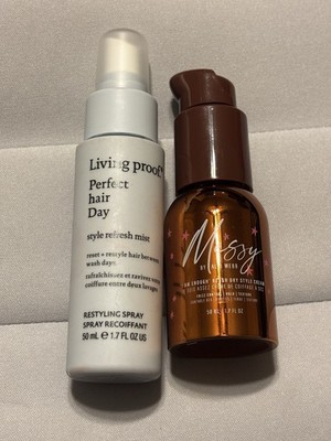 Living Proof Perfect Hair Day Style Refresh Mist Bundle Messy Style Cream