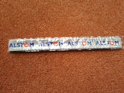 Alstom Transport Reflektierendes Druckknopfband Zug Herstellung