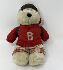 2002 Starbucks Coffee Plush Bearista Back to school