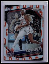 2025 Panini Prizm WNBA #72 Kiki Iriafen WNBA Logo Prizms