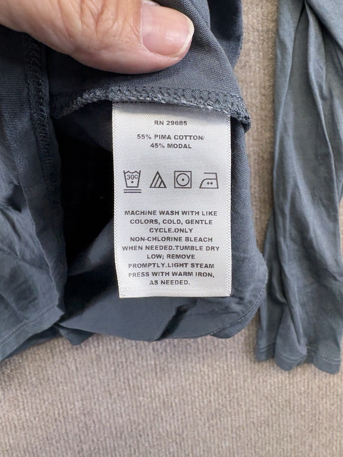 Pendleton Turtleneck Blue/Gray Size Large - image 4