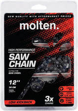 3 Pack 12 Inch Replacement Chainsaw Chain for Stihl MSA 120 C, MSA 140 C, MSA 16