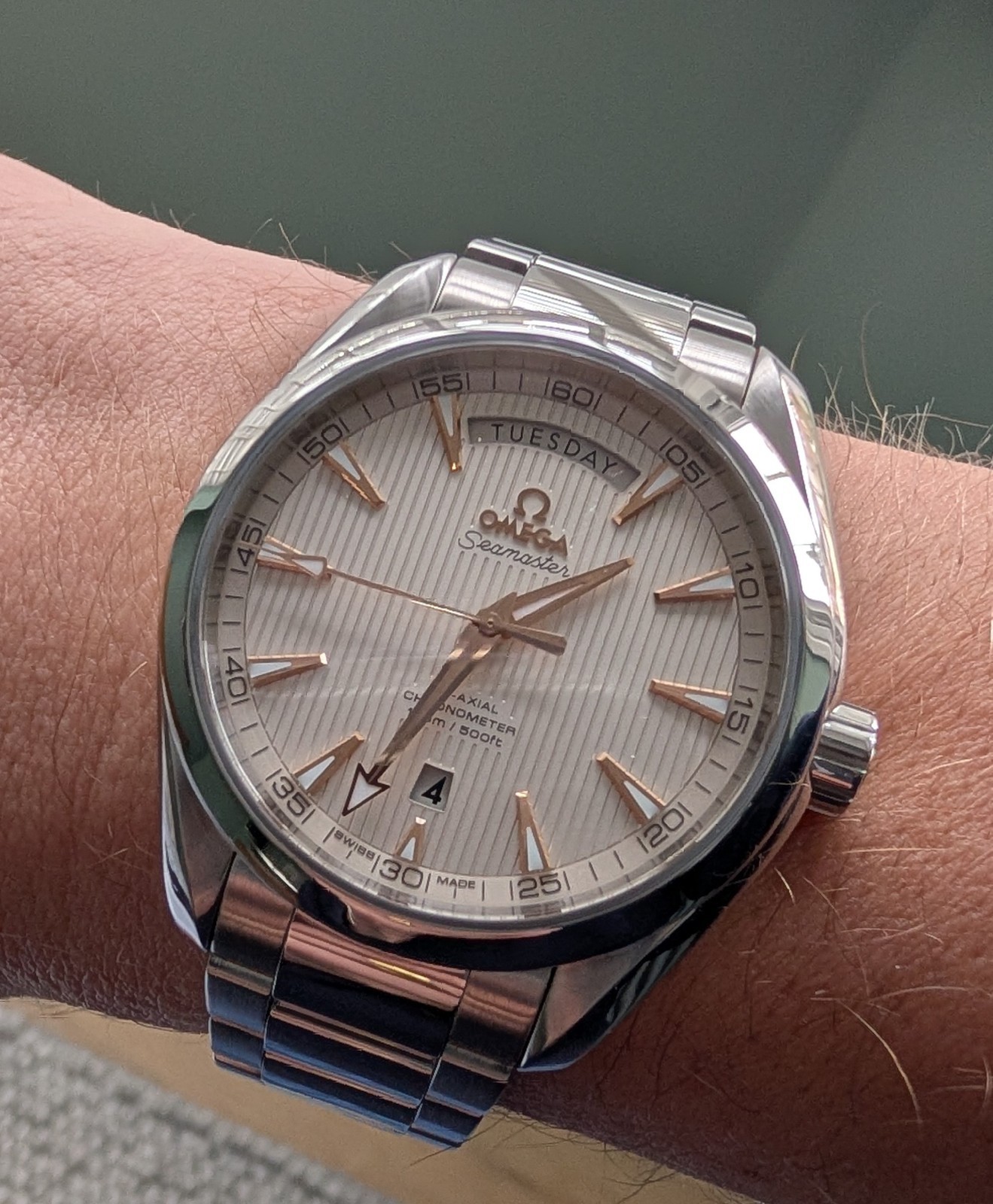 OMEGA Aqua Terra Men's Watch Stainless Steel