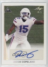 2021 Leaf Memories 1990 Base Silver Spectrum 4/5 Jacob Copeland #BA-JC2 Auto 1b8
