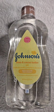 Johnson's Baby Oil, Mineral Oil Enriched with Shea  Cocoa Butter 20 oz D11