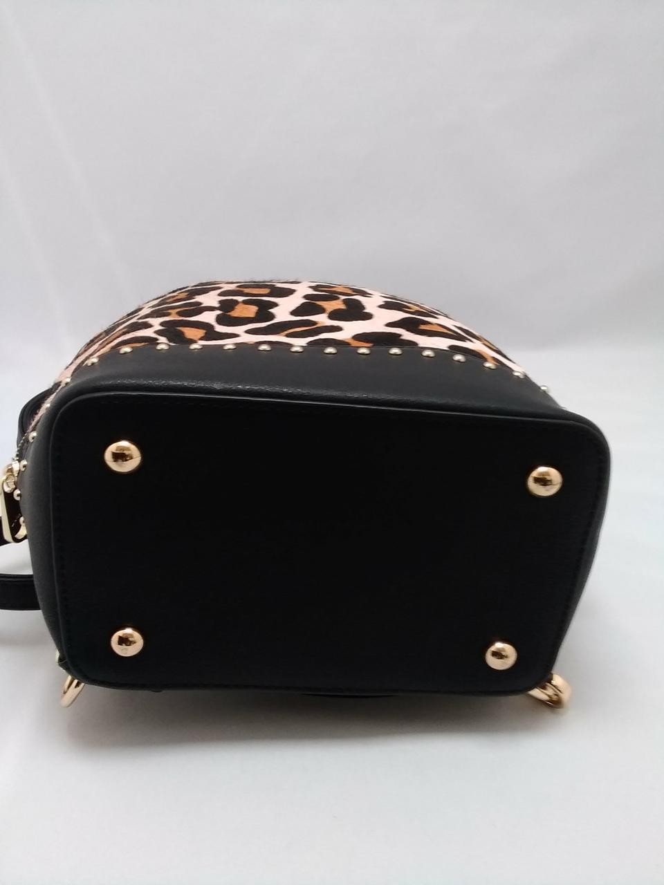 Mini Backpack Model Leopard Print DAIANA - image 6