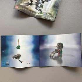 Lego Bionicle #8592 Turahk Container 2 Manuals Incomplete Set