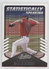 2022 Panini Absolute Statistically Speaking Retail Shane Bieber #SS-12 10cj