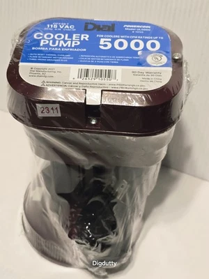 Dial 1055 Super Offset Pump for Evaporative Cooler Purge Systems 115vac, 60Hz