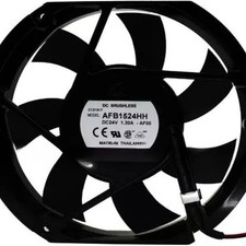 1PCS AFB1524HH NEW Delta inverter cooling fan 15cm 172x150x25mm DC24V 1.30A