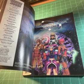 Phantasy Star Online Official Perfect Guide Versus Sega Dreamcast w/ Poster