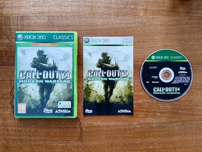  TOP  XBOX Classics Call of Duty 4 Modern Warfare COD4 (Microsoft Xbox 360) OVP