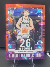 2023-24 Contenders Optic Basketball- Domantas Sabonis Playing The Numbers Purple