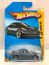 Hot Wheels '10 INFINITI G37 - BLUE - 2010 Hot Wheels New Models #32 1st Casting