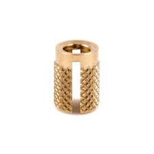 Threaded Insert for Plastic Flush Brass Thread Inserts M5-0.8 Pack of 25