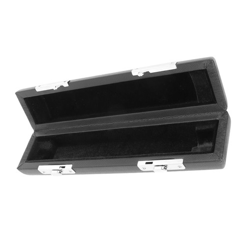 Piccolo Case 16 Holes Piccolo Storage Box Black Portable Bump Proof Leather Box - Picture 21 of 22