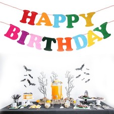  Decorazioni Compleanno Bambino Oggetti Di Scena Per Feste Banner Colorato