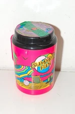 NEW The Monster Mug 64oz Jumbo Travel Mug Summer Fun Neon Pink With Lid