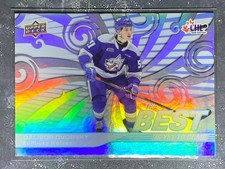 2023-24 UD CHL The Best Is Yet To Come Dalibor Dvorsky #BYC-17 Sudbury Wolves RC