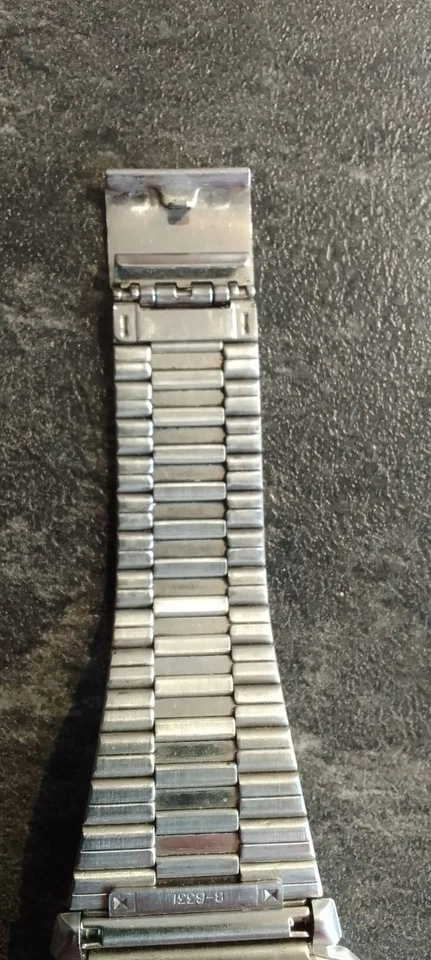 Ancienne montre vintage Casio Data Bank DBC-600 Calculatrice Module 563 - Photo 4/4