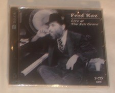 FRED KAZ LIVE AT THE ASH GROVE 2 CD SET NEW SEALED