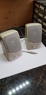 Orchid SP U2 MultiMedia Speaker System Retro PC Lautsprecher Vintage 90er Boxen